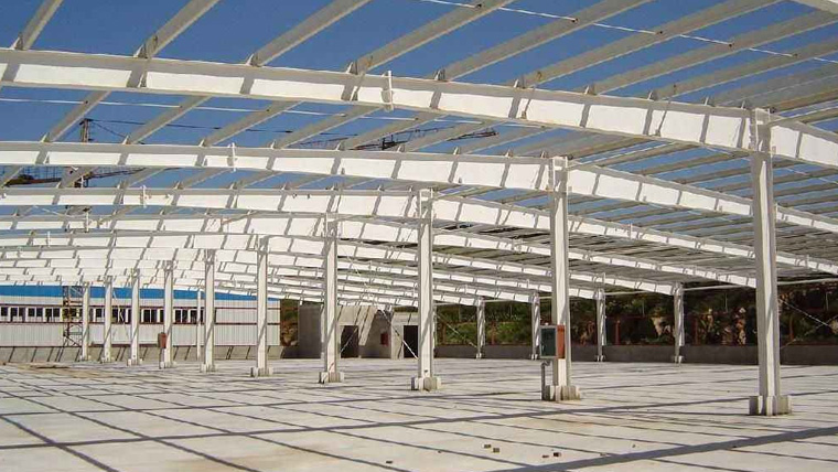  五菱聯發青島汽車零部件生產基地鋼結構廠房