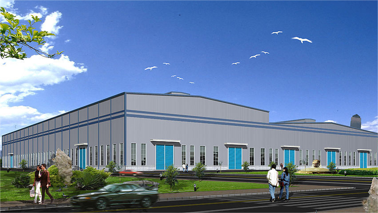 湖南華菱湘潭鋼鐵有限公司精品高速線材生產線廠房鋼結構工程