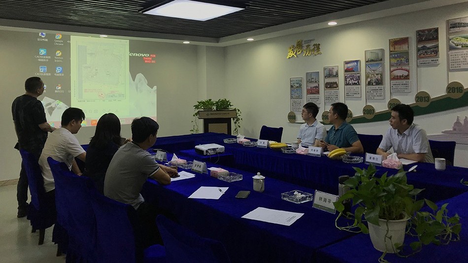 山東高速股份有限公司湖南分公司總經理何俊華一行蒞臨金格建科本部調研考察